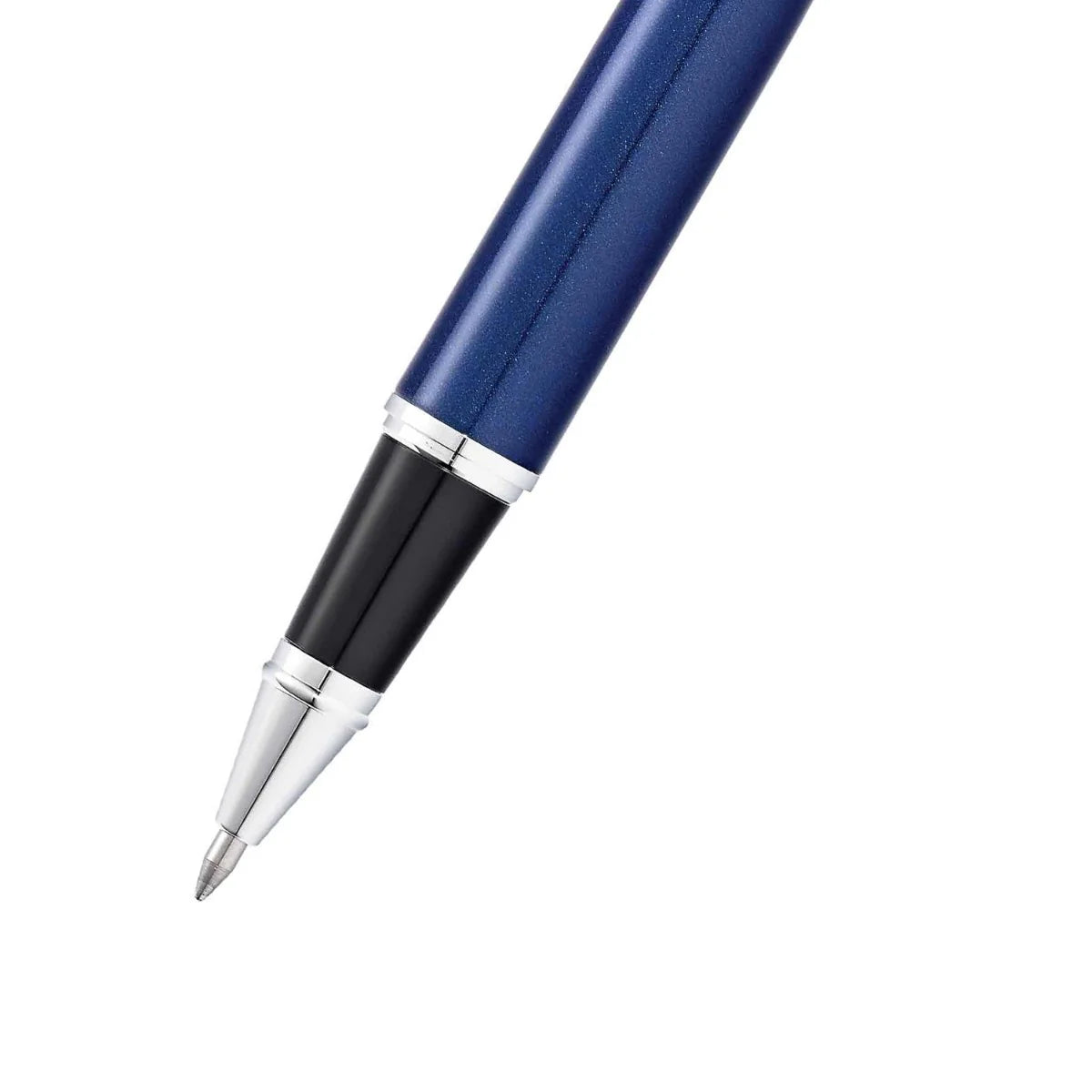 Sheaffer 300 Rollerball Pen Glossy Blue with Chrome Trim