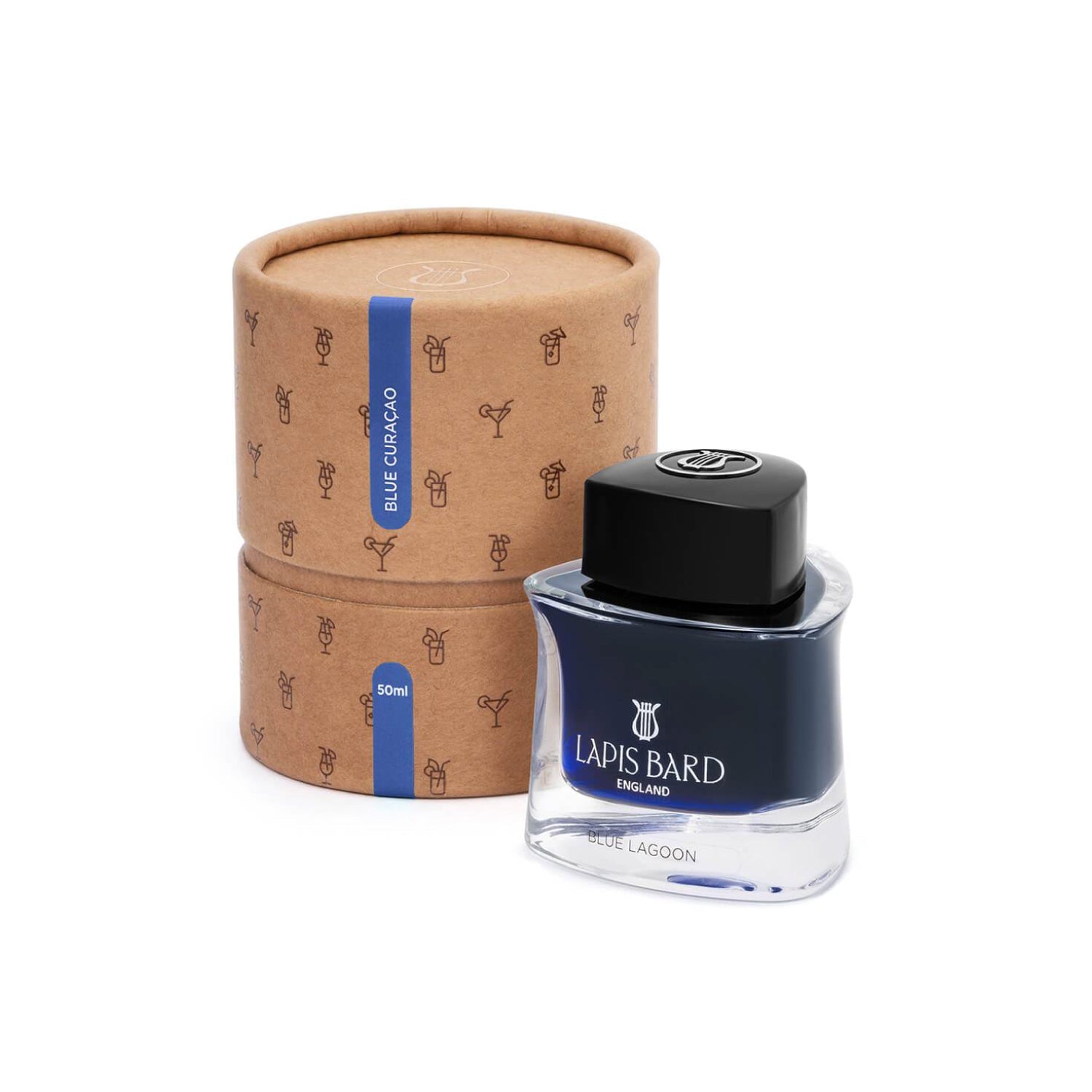 Lapis Bard Blue Curaçao Ink Bottle