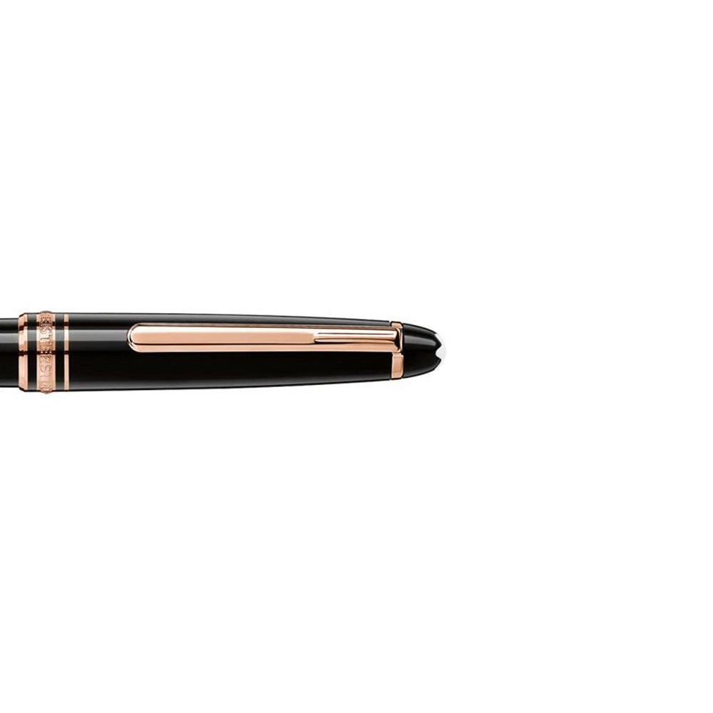 Montblanc Meisterstuck Classique Ballpoint Pen Rose Gold Trim
