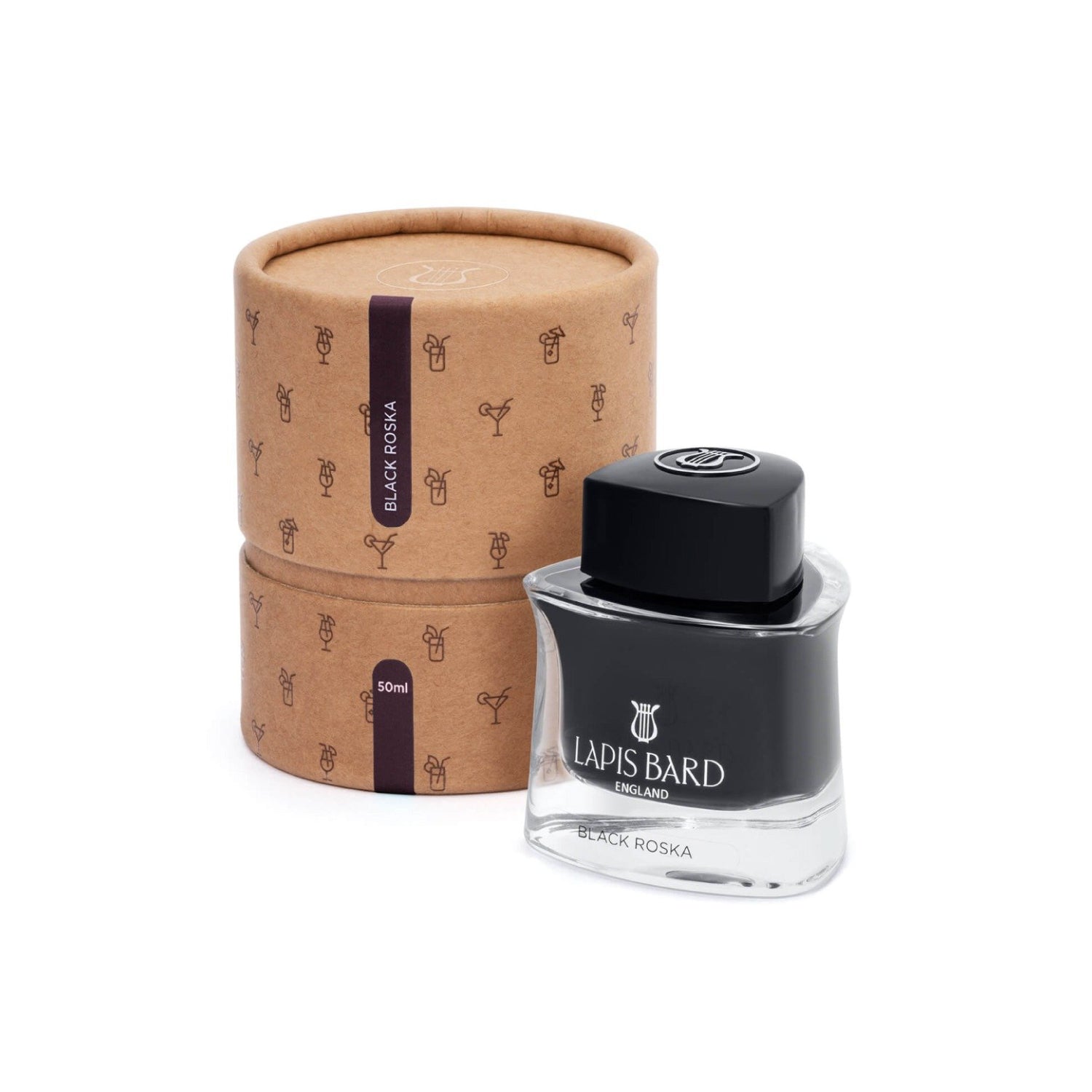 Lapis Bard black Roska Ink Bottle