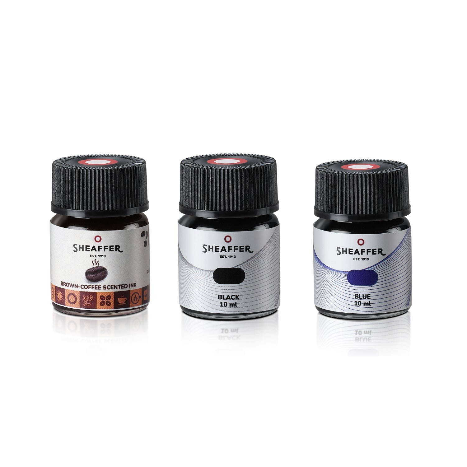 Sheaffer Gift Set VFM Coffee Edition Fountain Pen with 3 Ink Vials