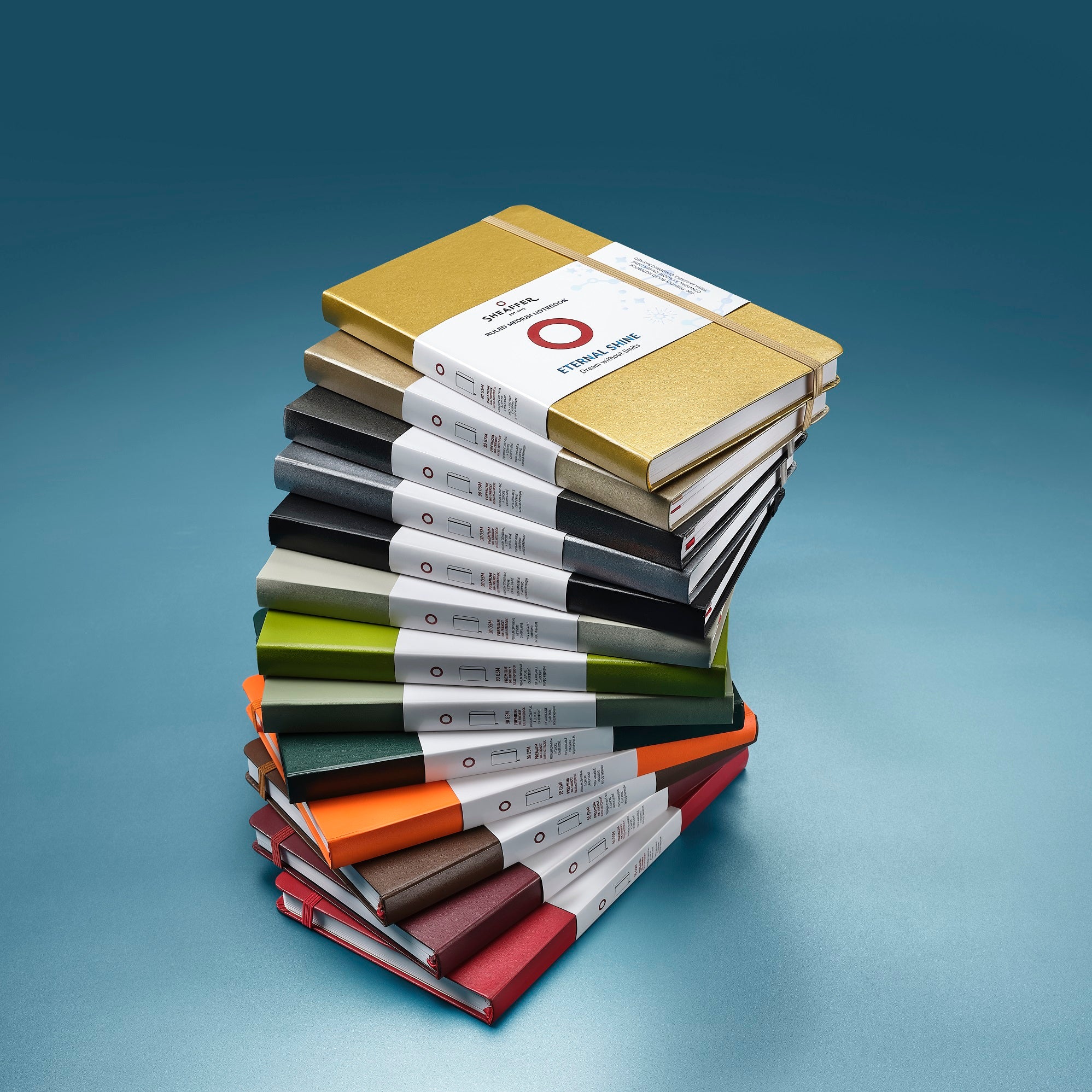 Sheaffer Echoes Of Red 90 GSM Eco-Friendly Hardbound Medium (A5) Notebook