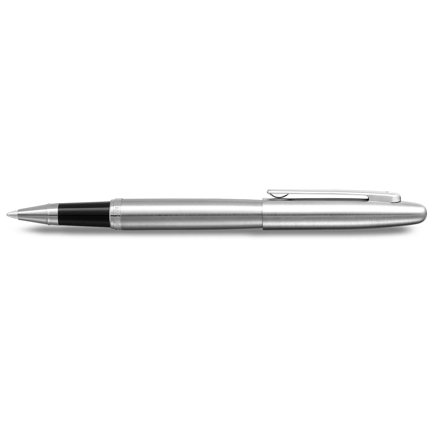 Sheaffer VFM Rollerball Pen Brushed Chrome With Chrome Trim