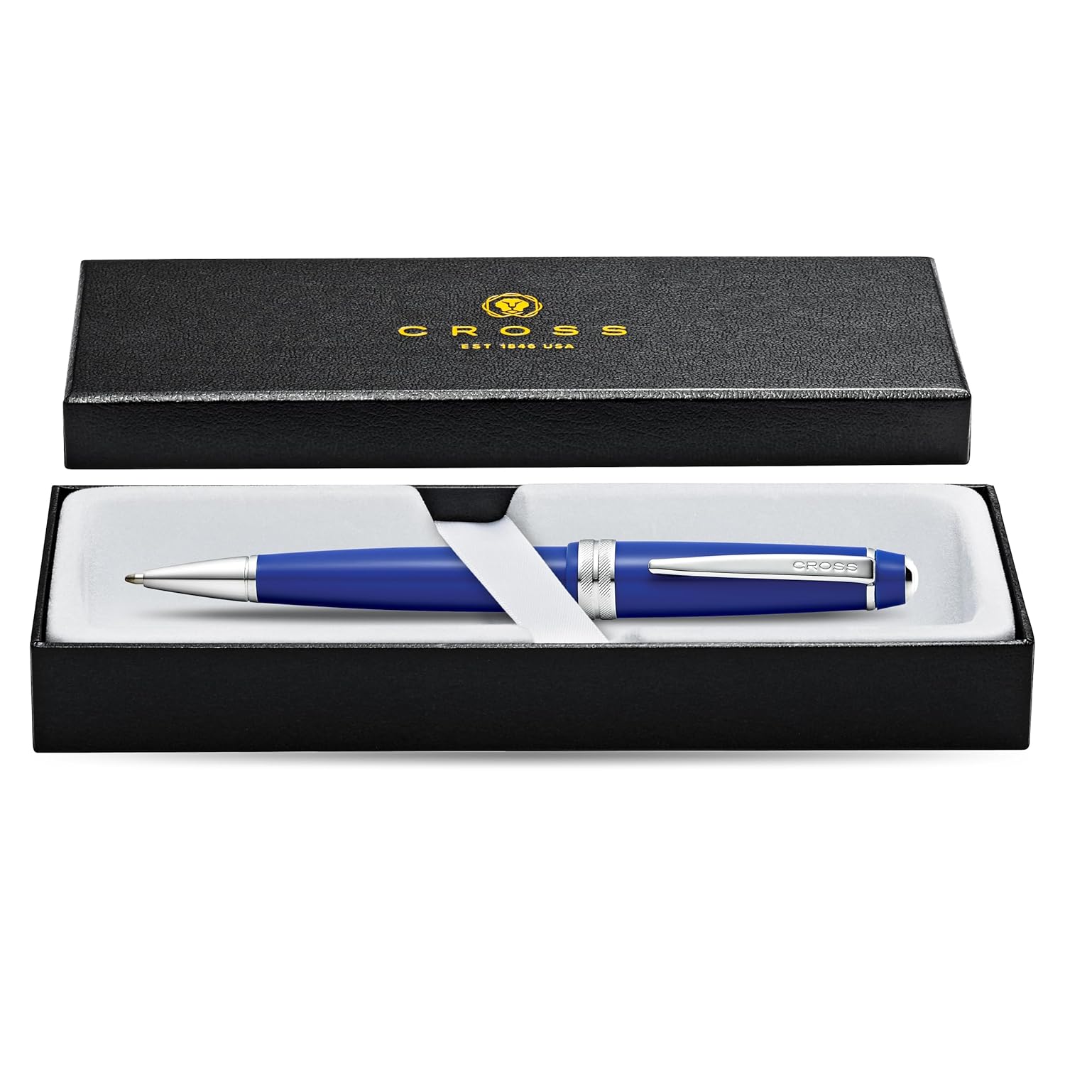 Cross Bailey Light Ballpoint Pen Blue with Chrome Trim