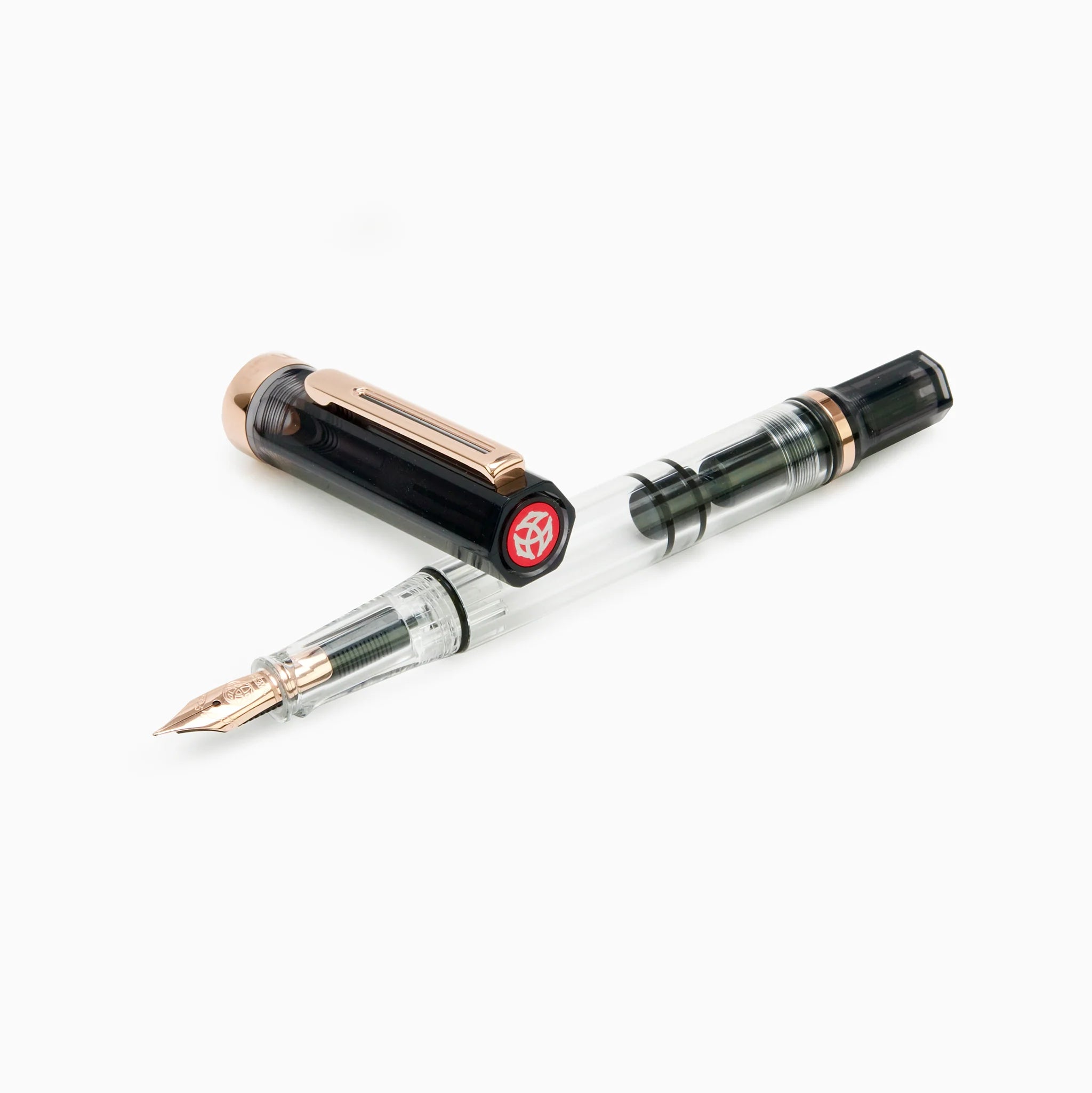 TWSBI ECO Smoke Rose Gold Fountain Pen