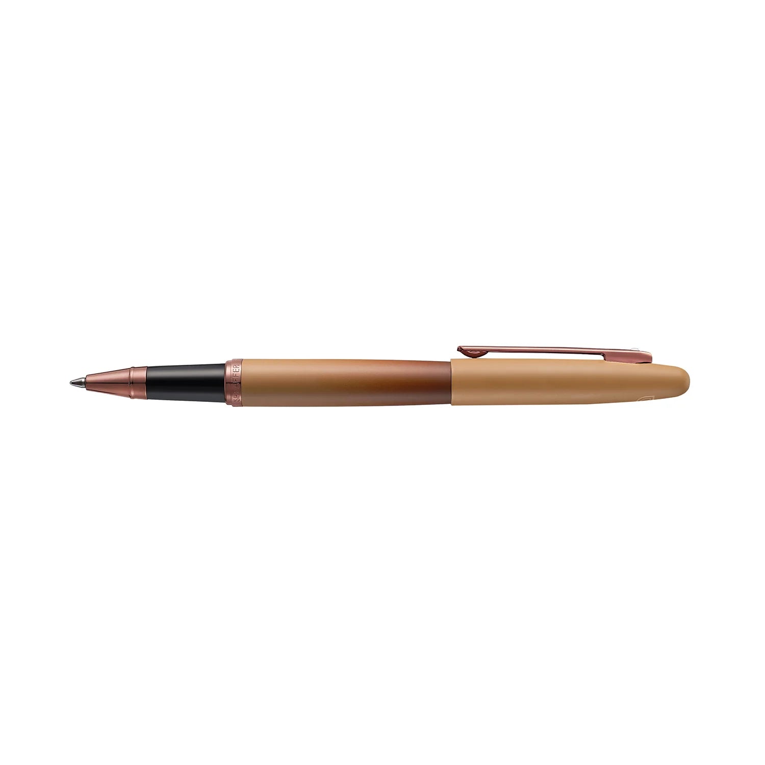 Sheaffer VFM Coffee Edition Matt Brown Rollerball Pen with Regal Brown PVD Trims