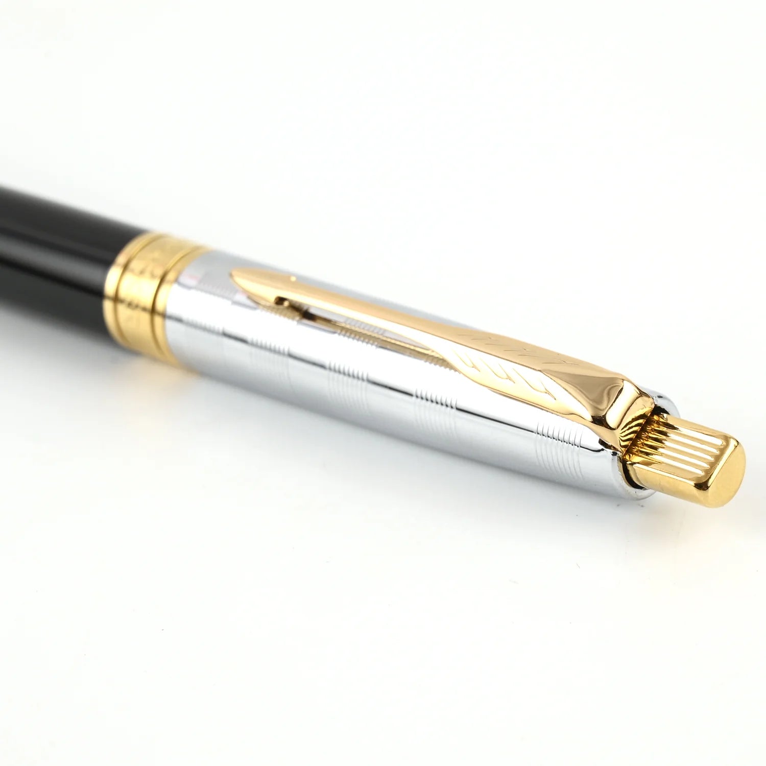 Parker Aster Deluxe Black/Chrome GT Ballpoint Pen