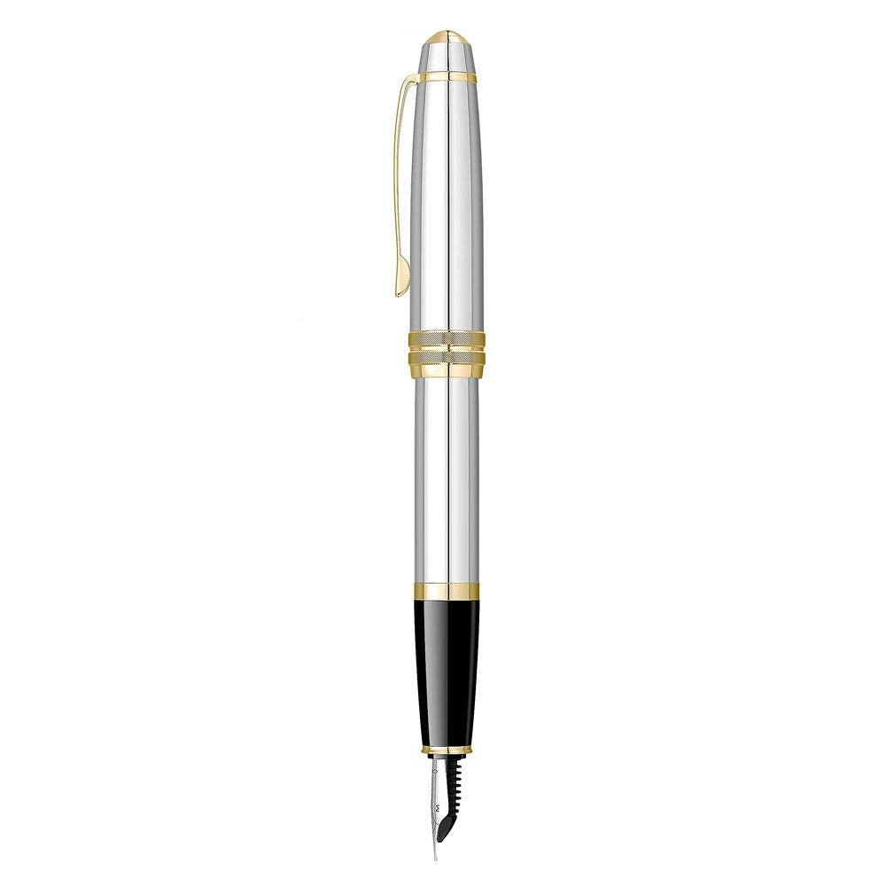 Cross Bailey Fountain Pen Medalist Chrome and Gold