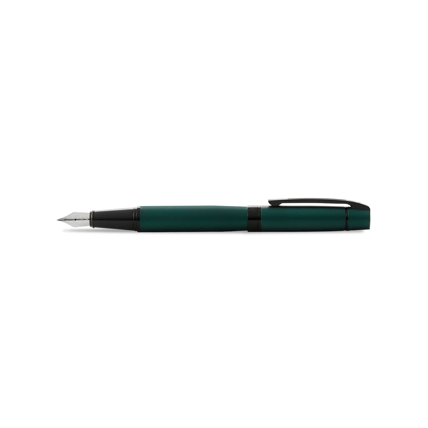 Sheaffer 300 Matte Green Fountain Pen With Black Trims