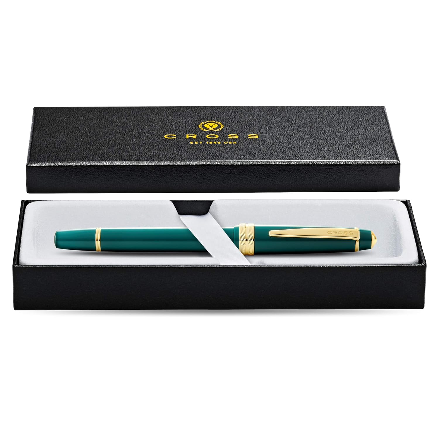 Cross Bailey Light Rollerball Pen Green with Gold Trim