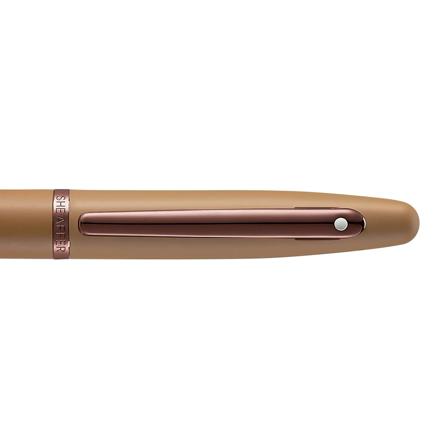 Sheaffer VFM Coffee Edition Matt Brown Rollerball Pen with Regal Brown PVD Trims