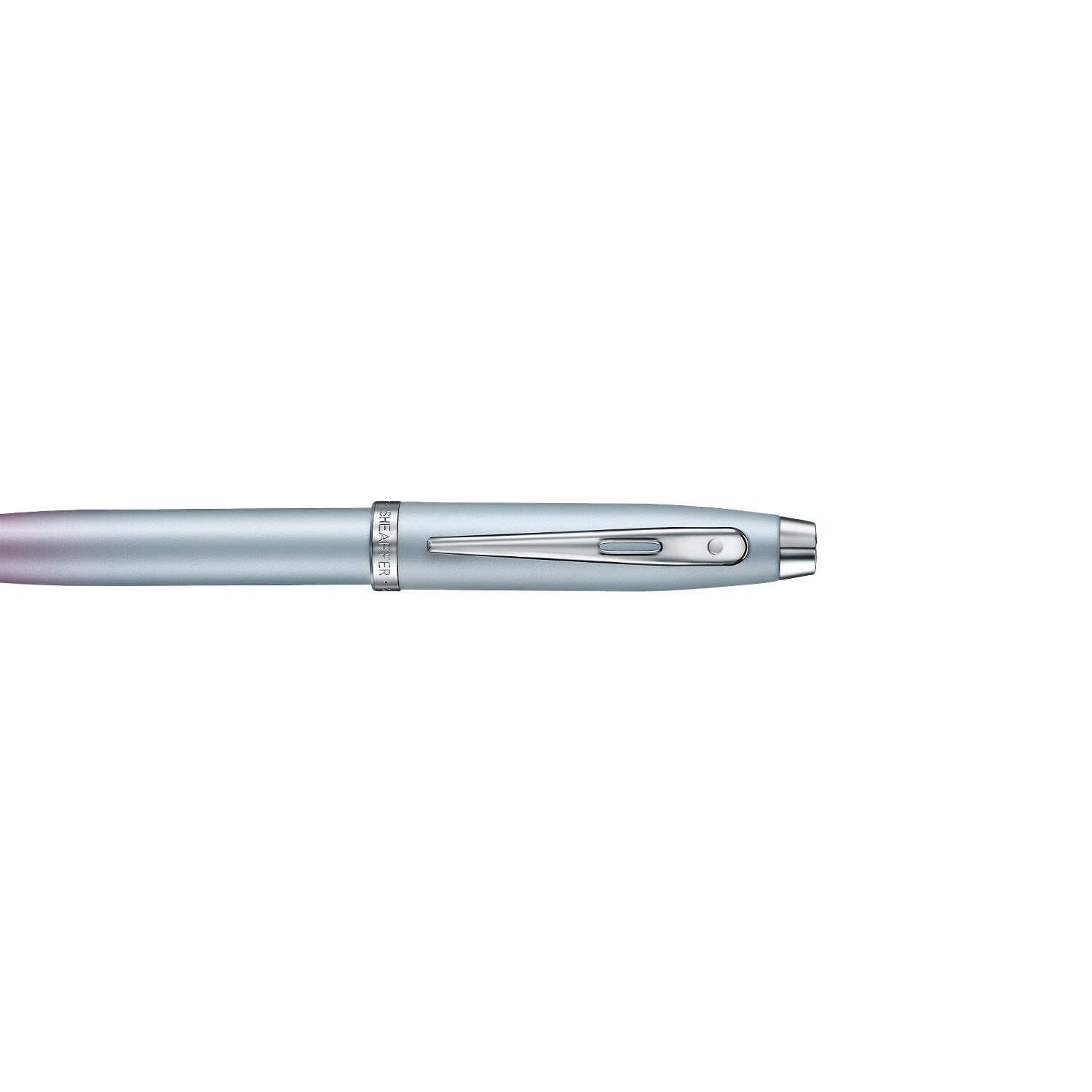 Sheaffer Expressions 100 Blue and Pink Pearlised Gradient Ballpoint Pen with Chrome-plated Trims
