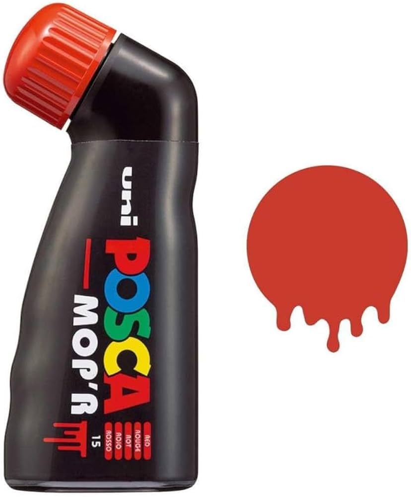 POSCA Uni-Ball MOP’R PCM-22 Multi Surface 3-19 mm Round Tip Paint Marker