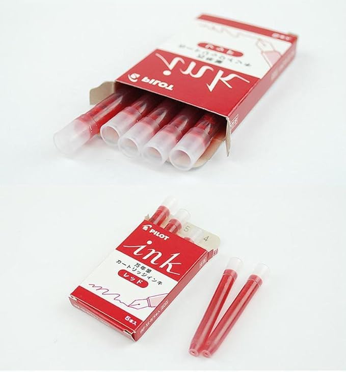 Pilot pen Signature Fountain Pen Ink Cartridges Pack of 5 Packet