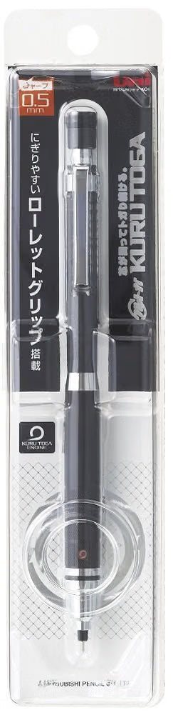 Uni-ball Kuru Toga M5-1017 0.5 mm Mechanical Pencil, Gunmetal Body