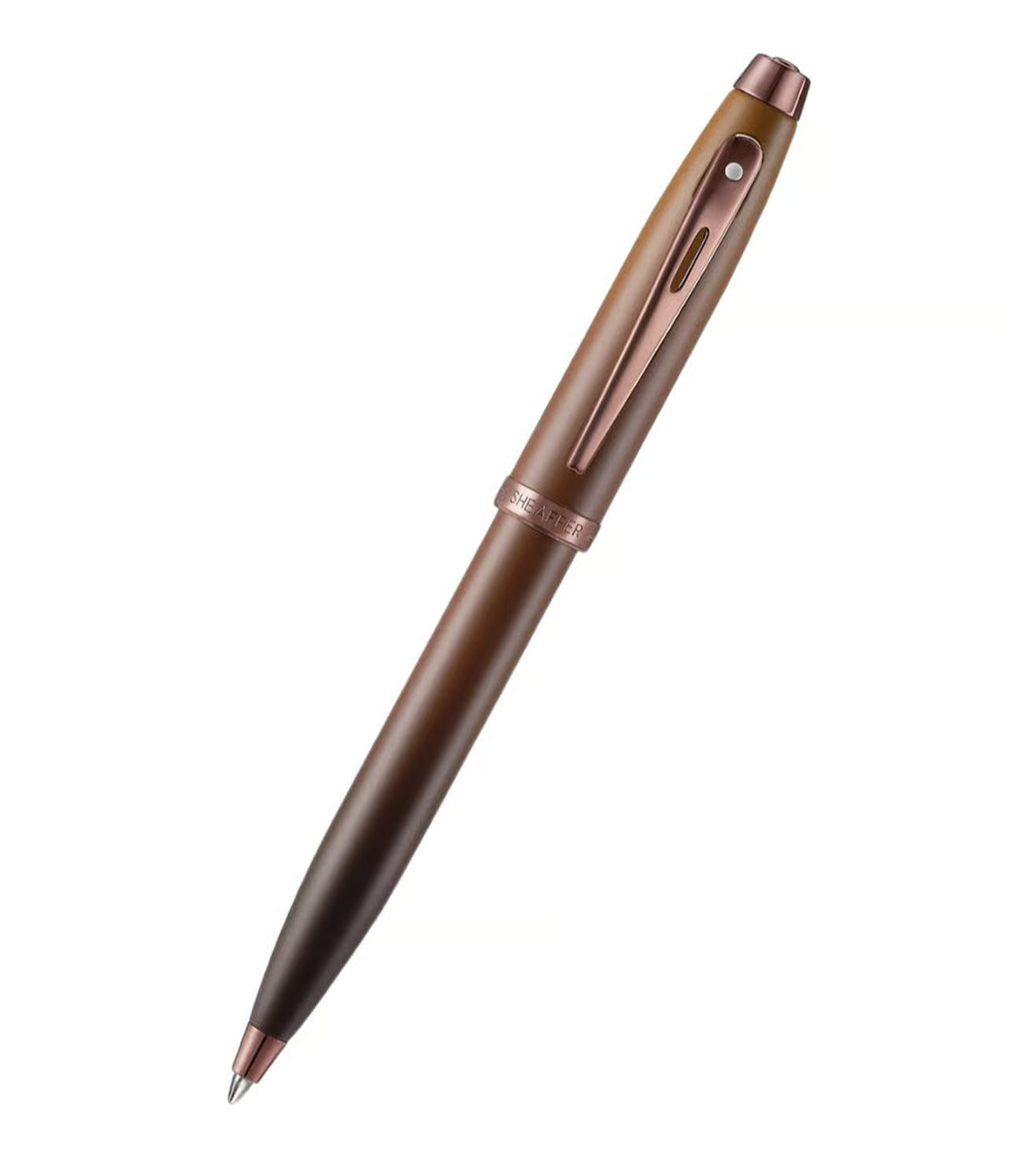 Sheaffer Gift Set Brown  Coffee Edition Phase 3 Roller Ball point Pen With Pen Pouch