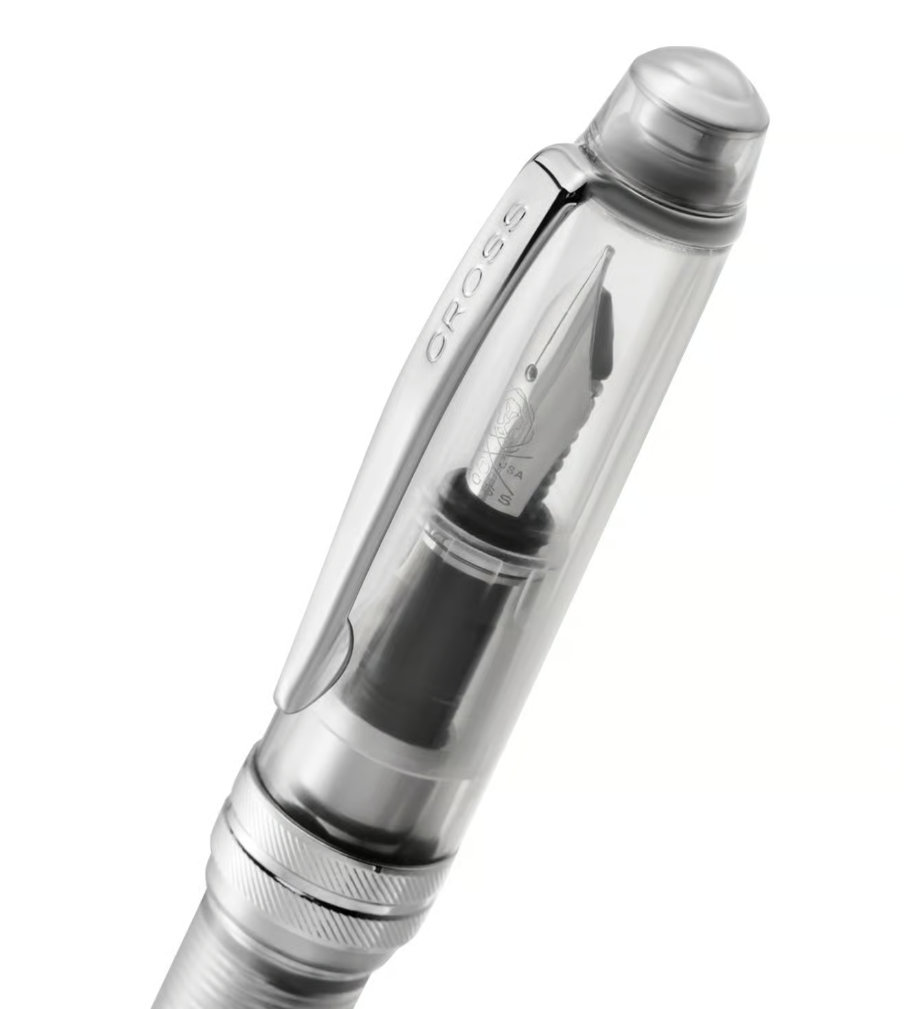 CROSS Clear Bailey Light Translucent Resin Fountain Pen