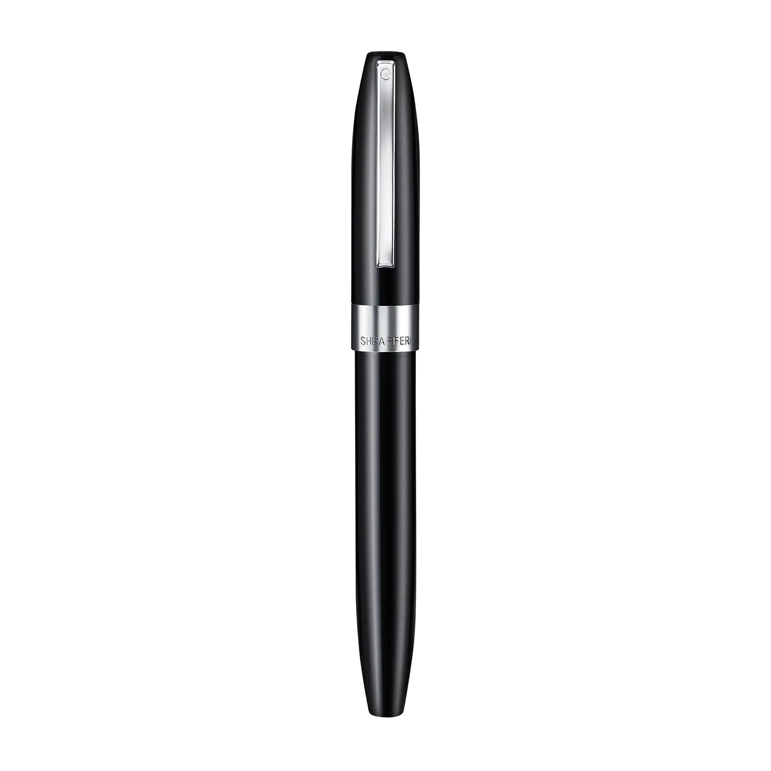 Sheaffer Legacy Glossy Black Rollerball Pen with Chrome-Plated Trims