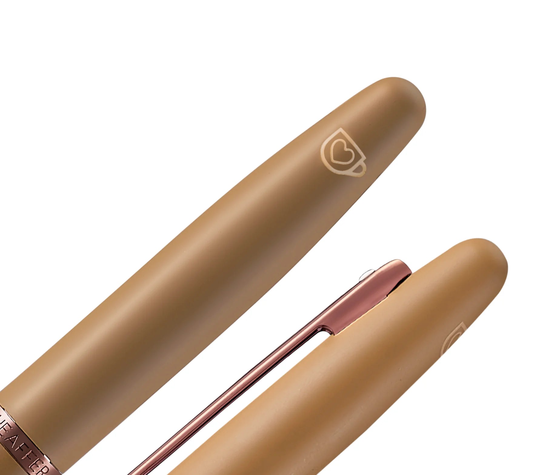 Sheaffer VFM Coffee Edition Matt Brown Fountain Pen with Regal Brown PVD Trims