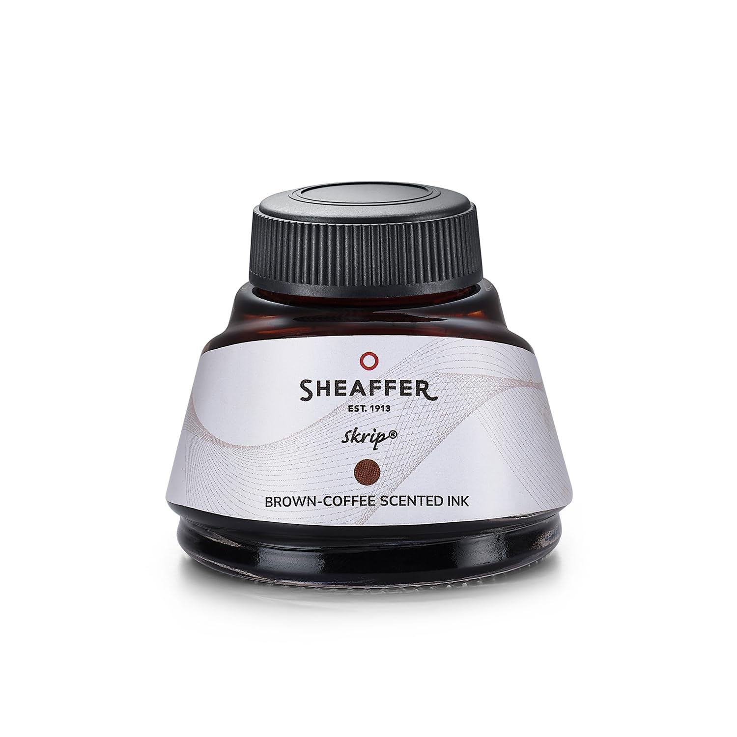 Sheaffe Gift Set 100 Coffee Edition Fountain Pen (Medium) with Regal Brown PVD Trims and Coffee Scented Skrip Ink (50 ml)