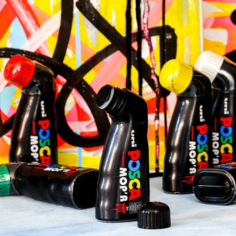 POSCA Uni-Ball MOP’R PCM-22 Multi Surface 3-19 mm Round Tip Paint Marker