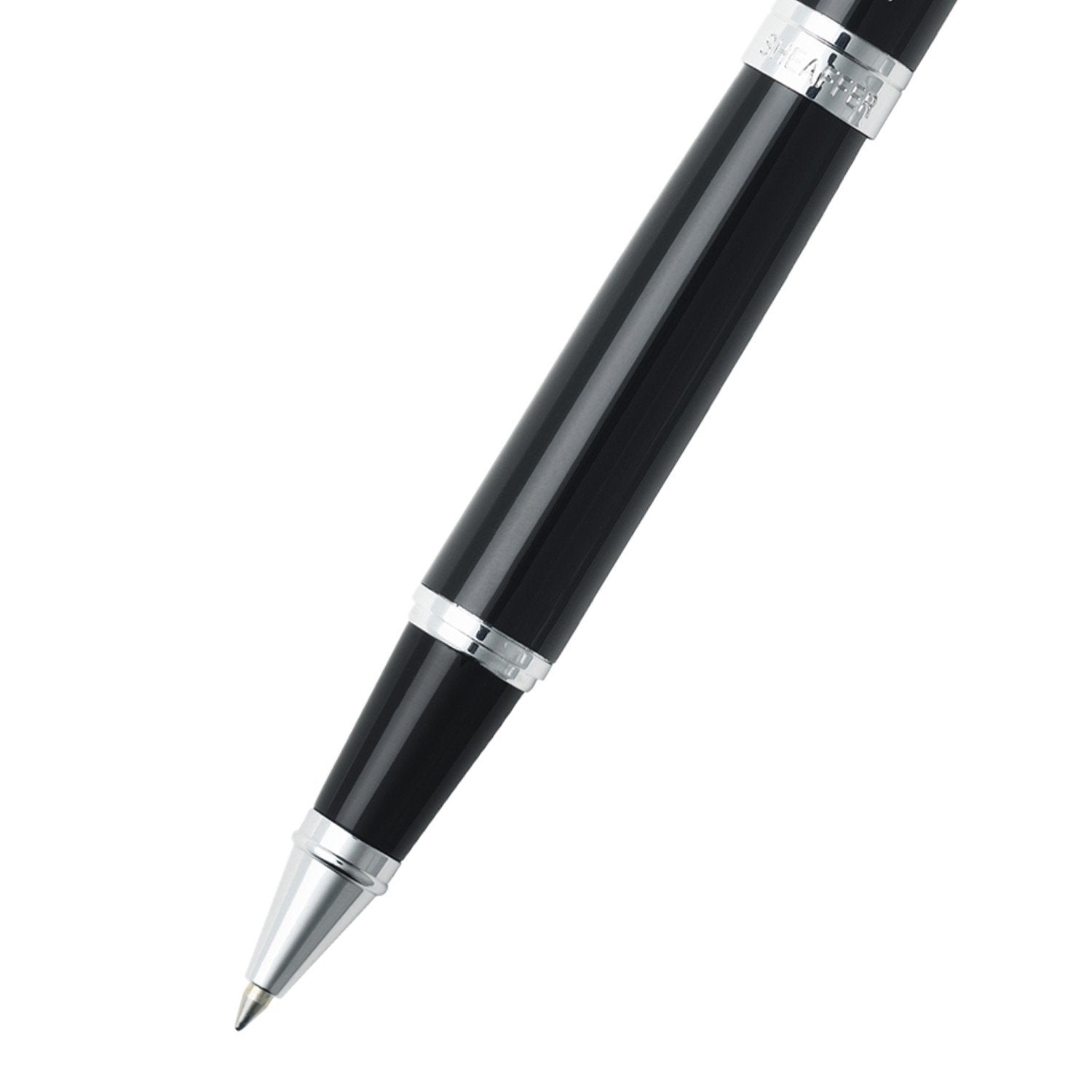 Sheaffer 300 Rollerball Pen Glossy Black with Chrome Trim
