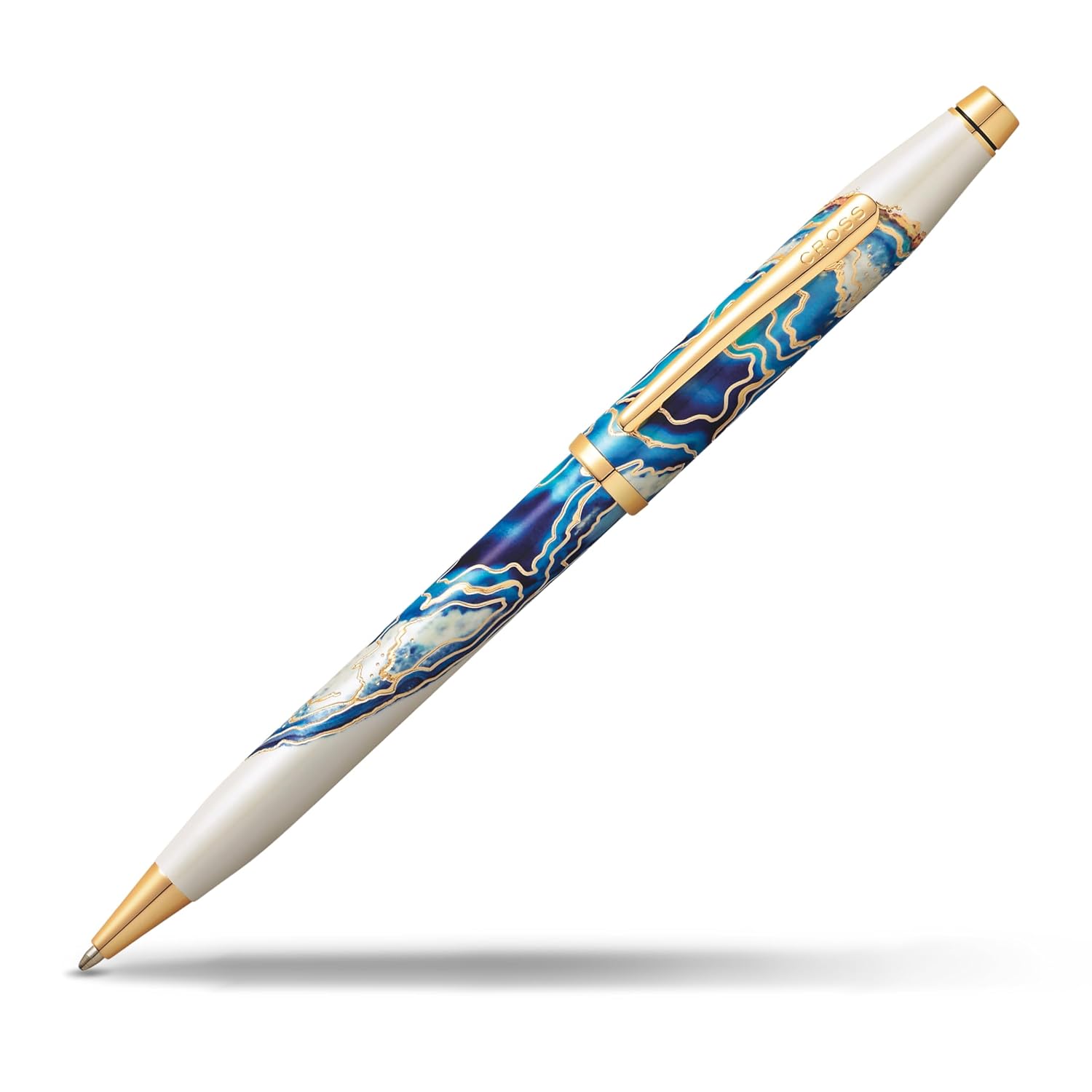 Cross Wanderlust Malta Ballpoint Pen with Gold-Plated Appointments