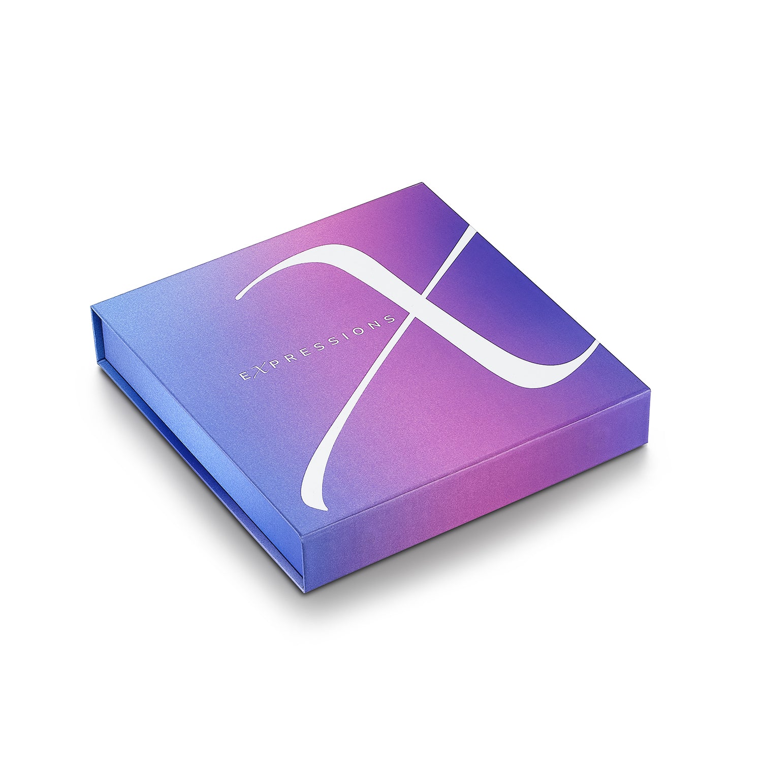 Sheaffer Expressions Gift Set Blue and Pink Pearlised Gradient Ballpoint Pen with Chrome-plated Trims and Small Notebook