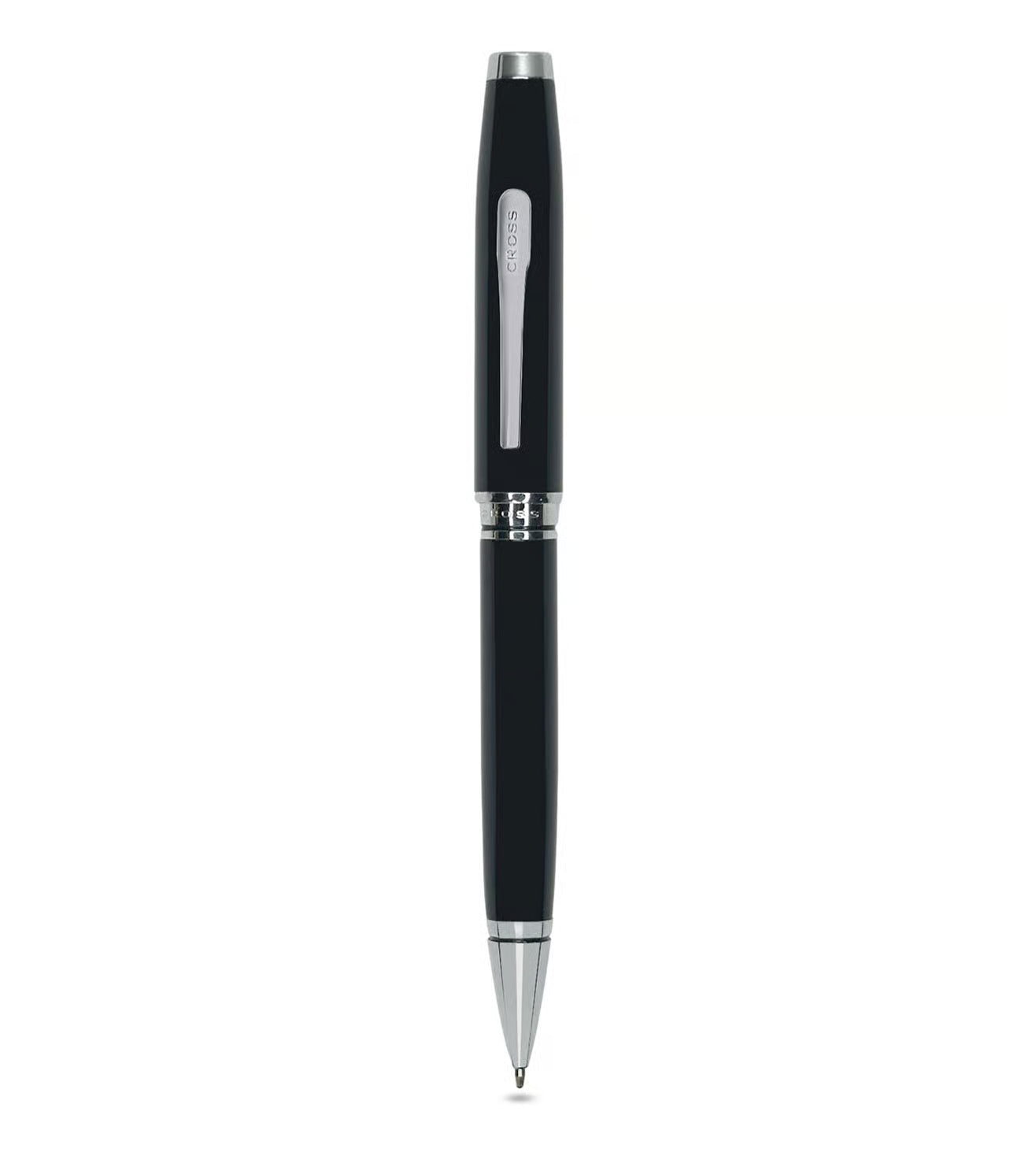 Cross Gift set Black Coventry Lacquer Ball Point Pen and Card Wallet