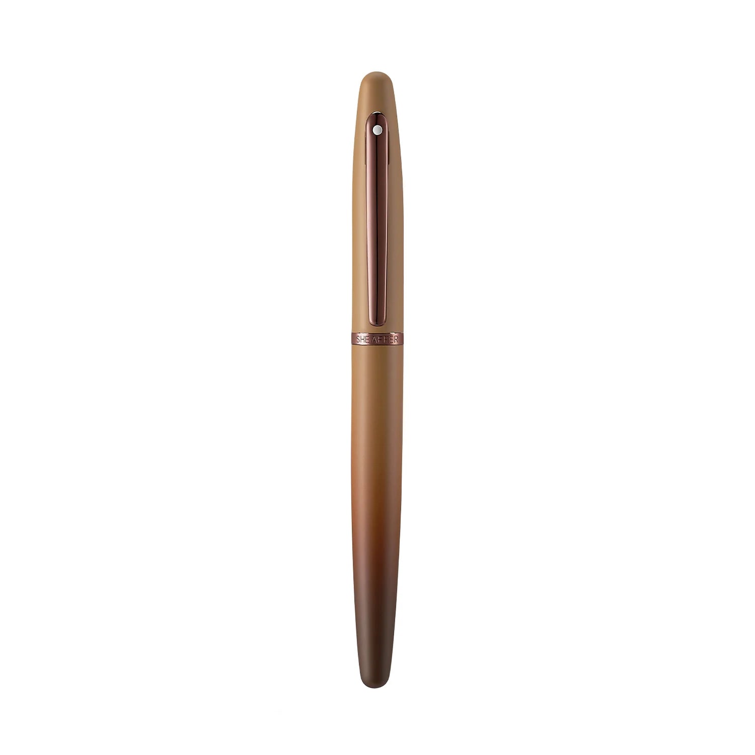 Sheaffer VFM Coffee Edition Matt Brown Rollerball Pen with Regal Brown PVD Trims