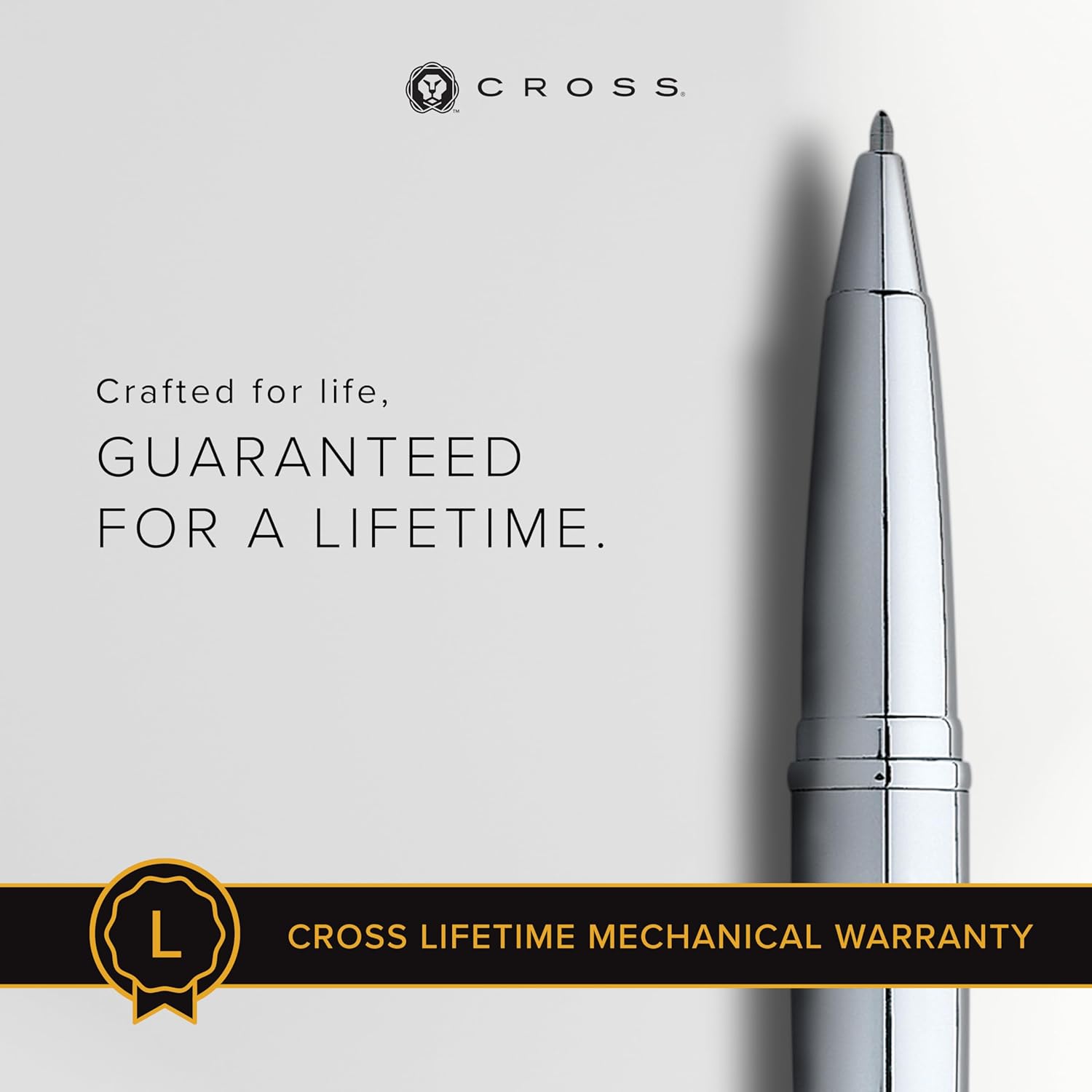 Cross ATX Selectip Rollerball Pen Pure Chrome