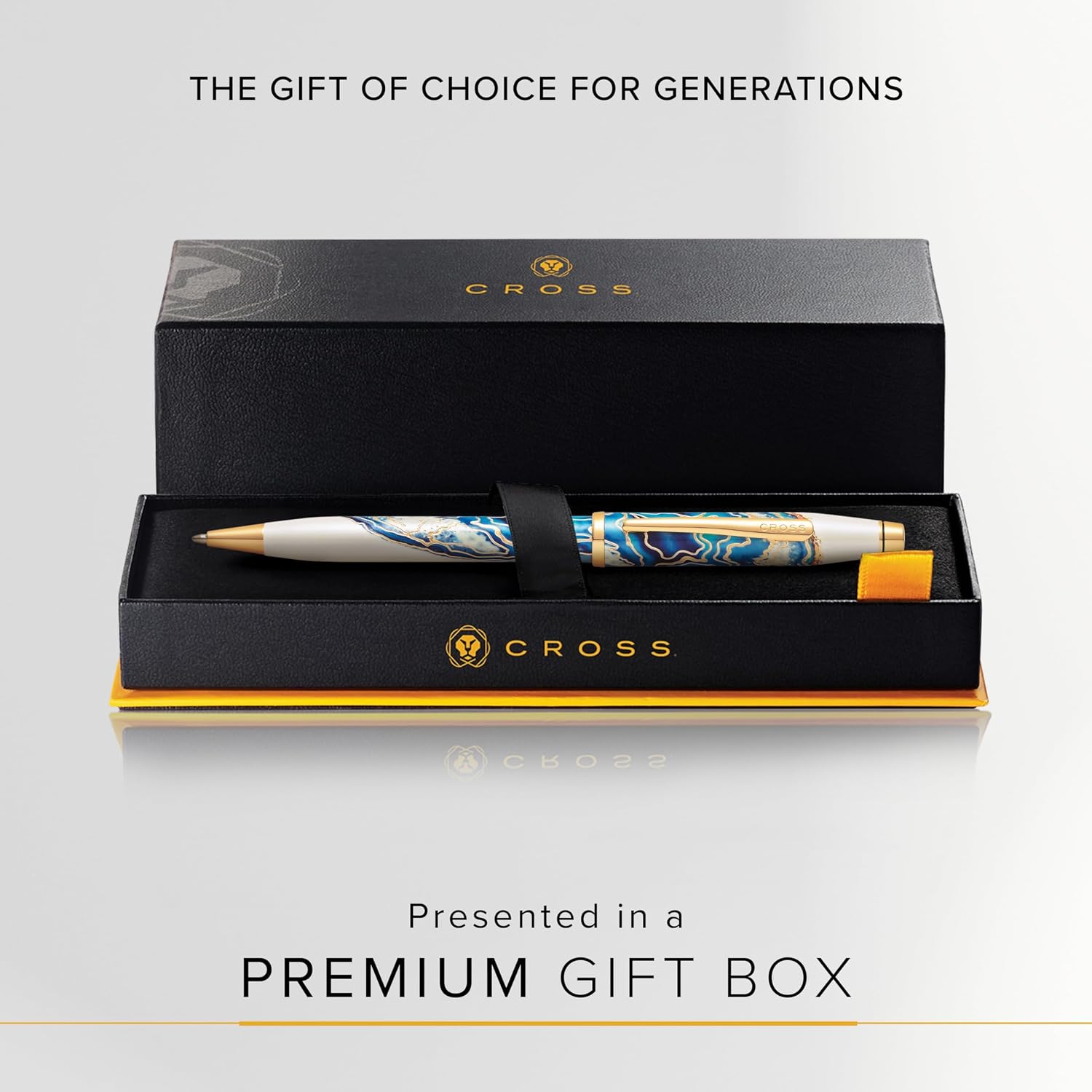 Cross Wanderlust Malta Ballpoint Pen with Gold-Plated Appointments