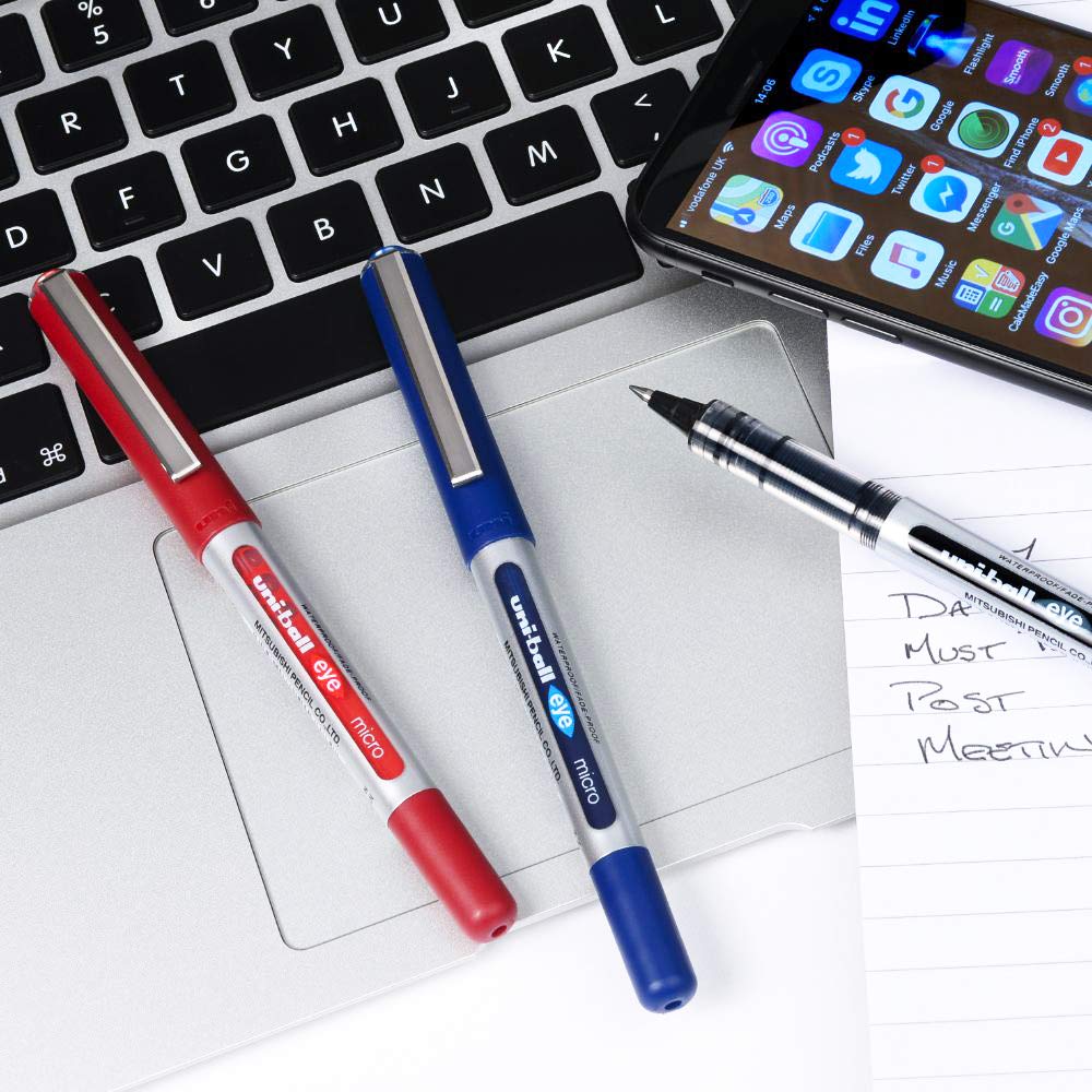 Uniball Eye 0.5mm Rollerball Pen UB 150 (12 Pack)