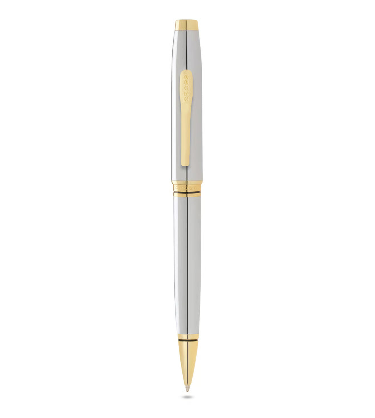 Cross Gift Set Chrome Coventry Medalist Ball Point Pen and Journal