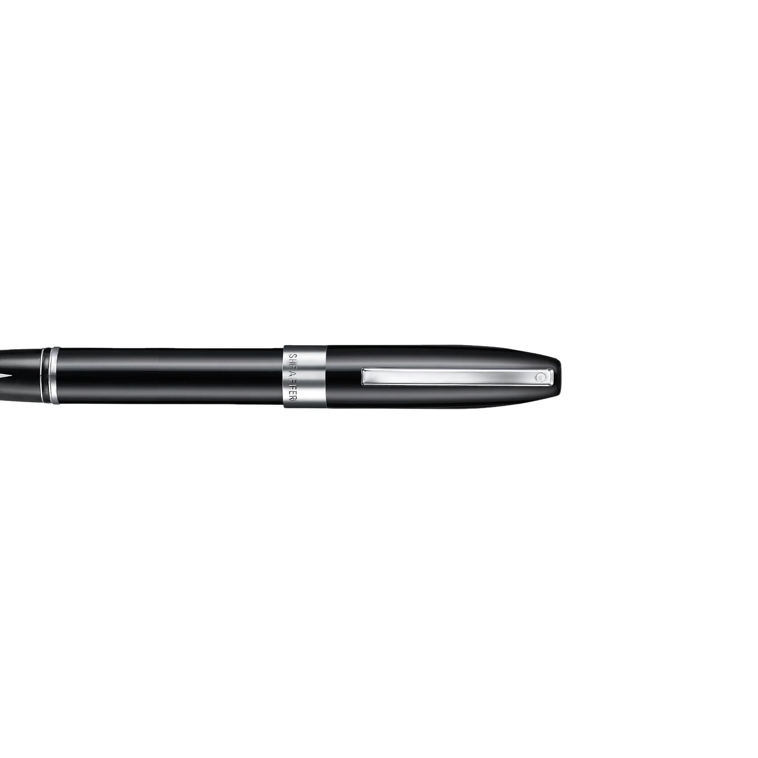 Sheaffer Legacy Glossy Black Inlaid Nib Fountain Pen with Chrome-Plated Trims