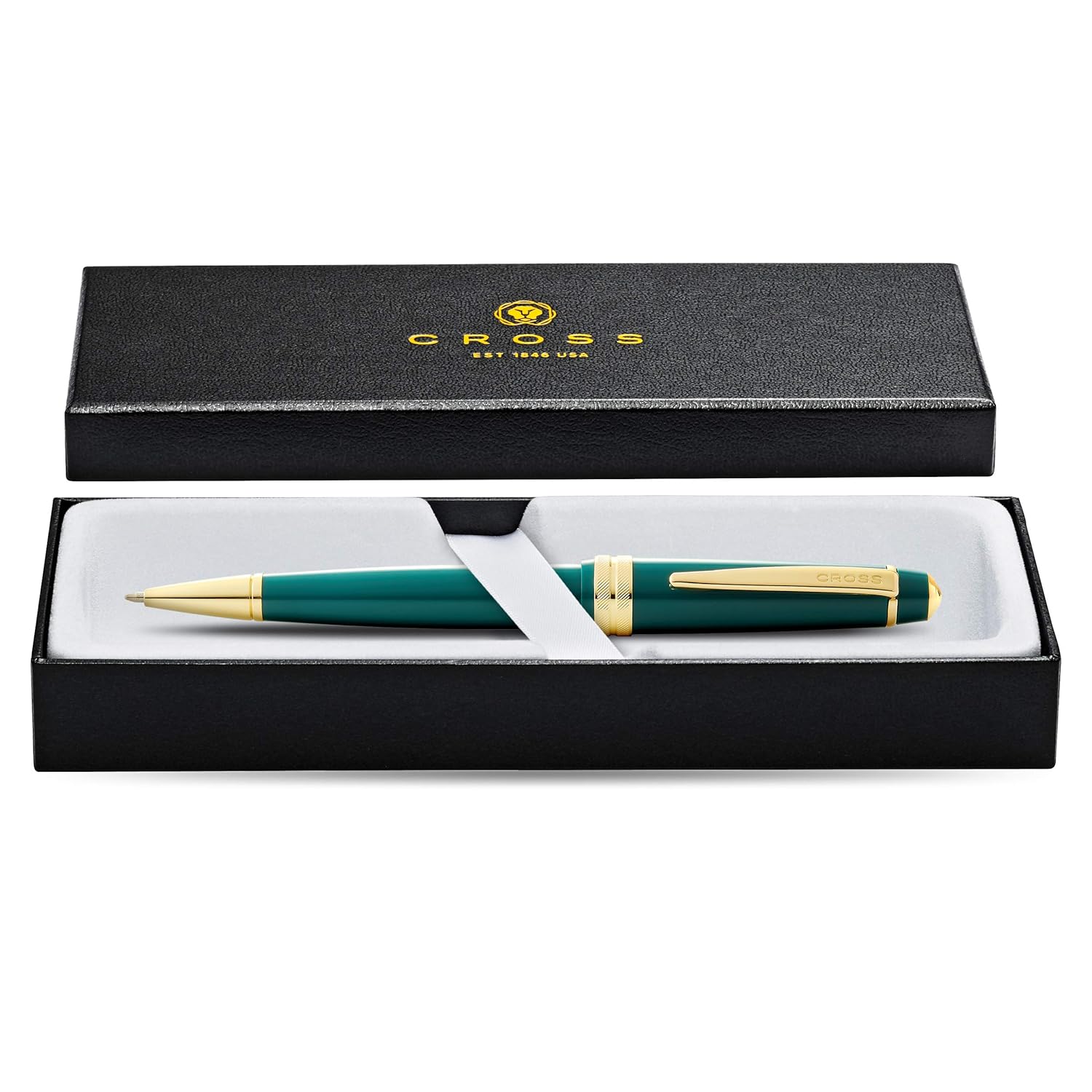 Cross Bailey Light Ballpoint Pen Green with Gold Trim