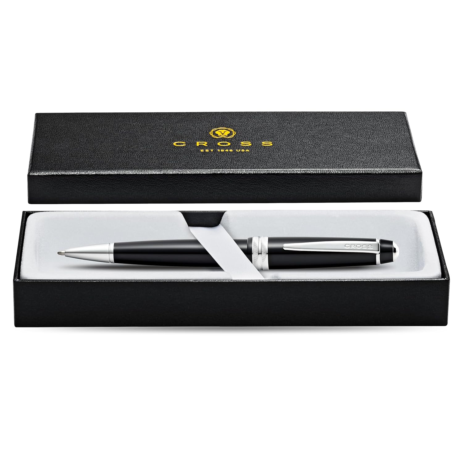 Cross Bailey Light Ballpoint Pen Black with Chrome Trim