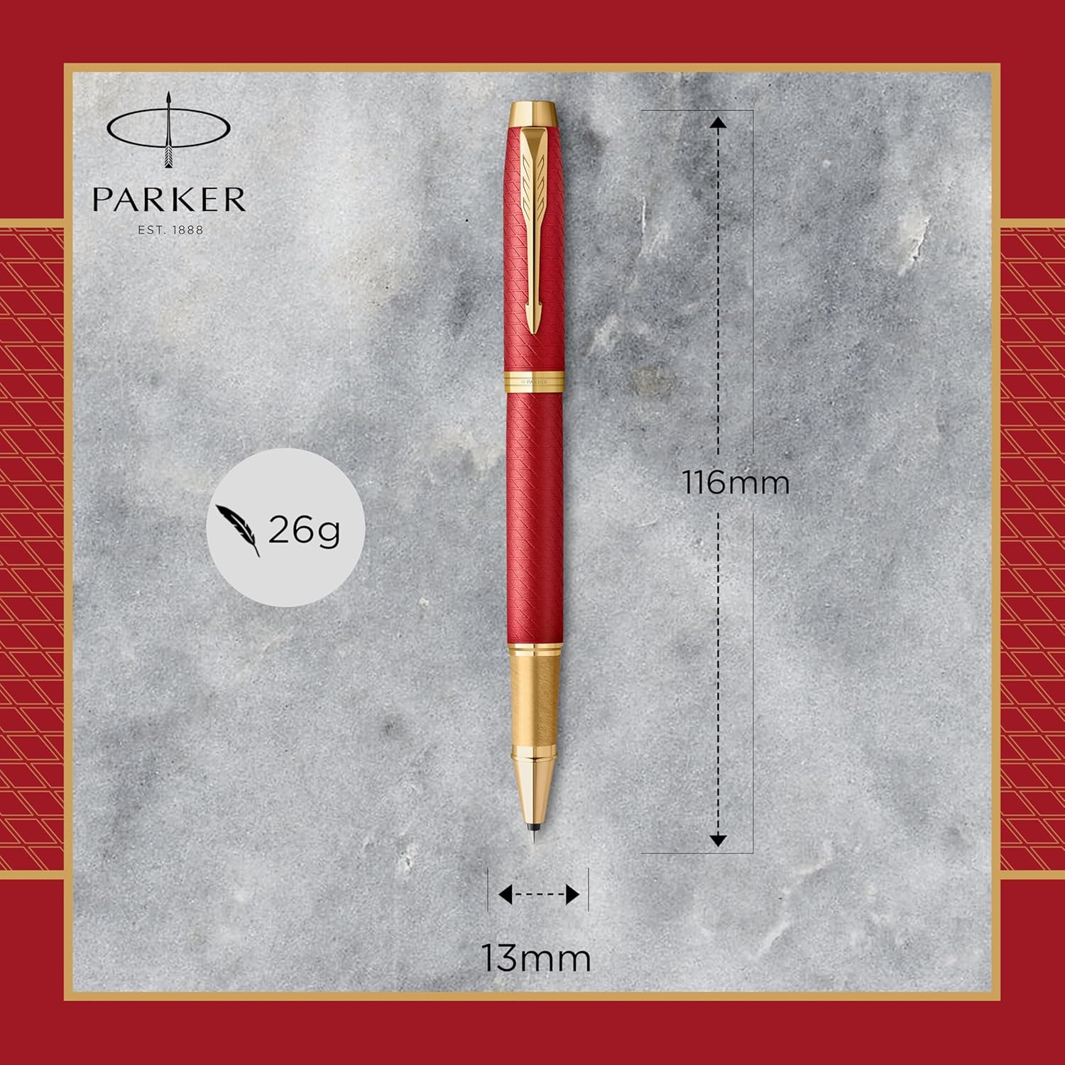 Parker IM Premium Rollerball Pen Red
