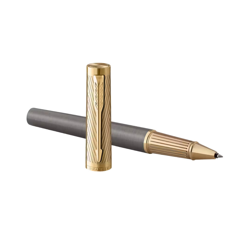Parker Ingenuity Pioneers Collection Rollerball Pen Grey with Gold Trim
