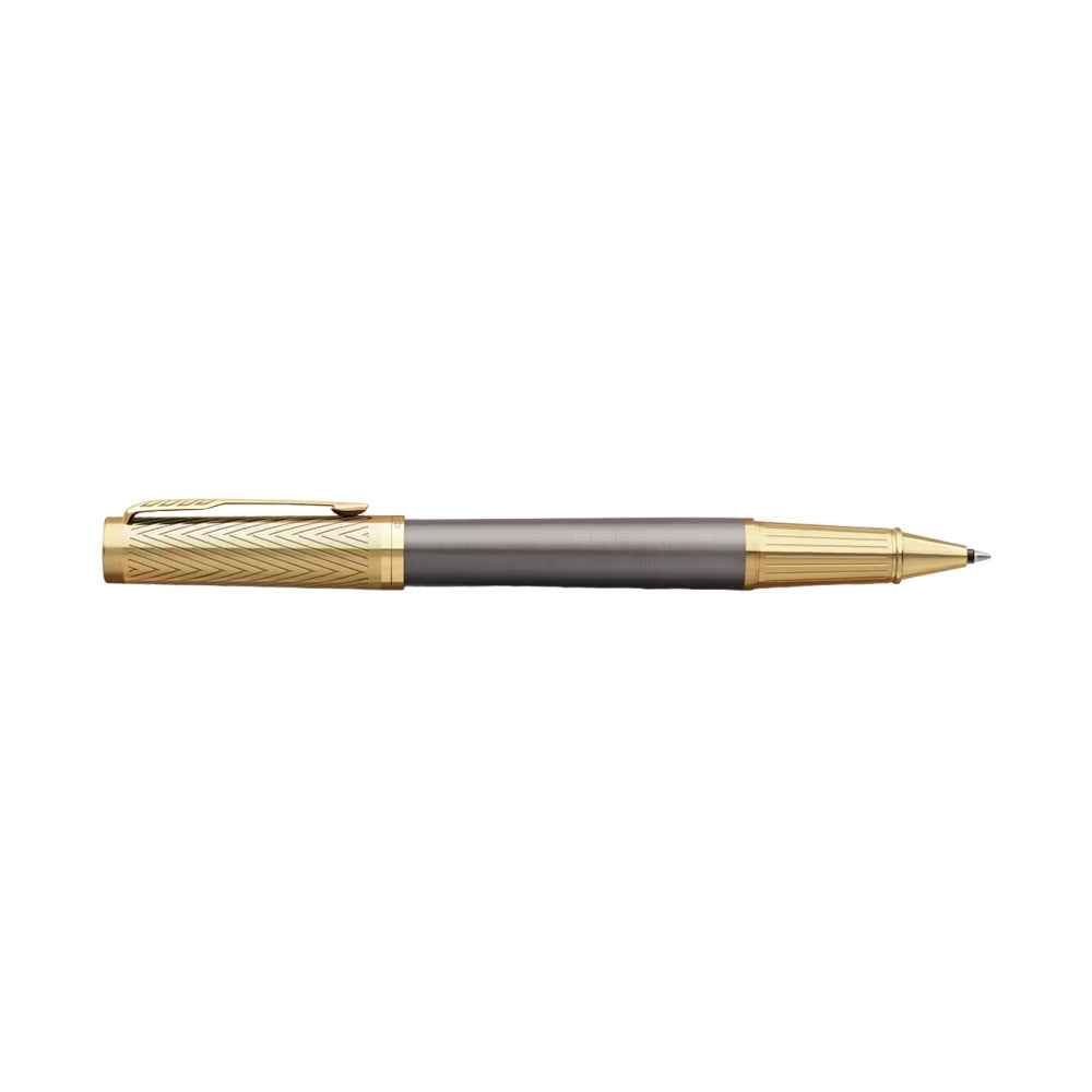 Parker Ingenuity Pioneers Collection Rollerball Pen Grey with Gold Trim