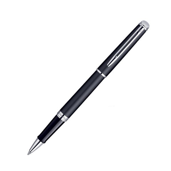 Waterman Hemisphere Matt Black Chrome Trim Rollerball Pen