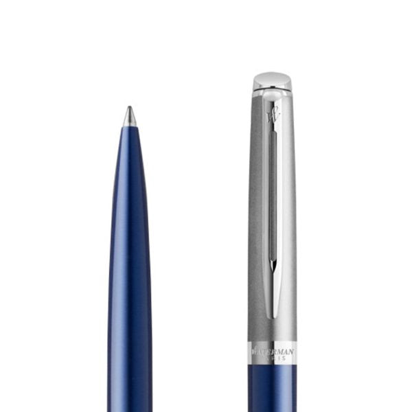 Waterman Hemisphere Sandblasted Steel Matte Blue CT Ballpoint Pen