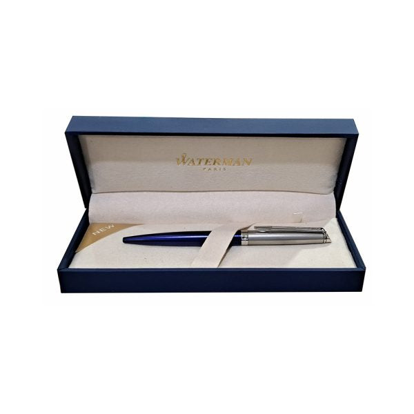 Waterman Hemisphere Sandblasted Steel Matte Blue CT Ballpoint Pen