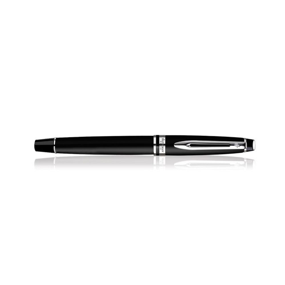 Waterman Expert Matte Black Chrome Trim Rollerball Pen
