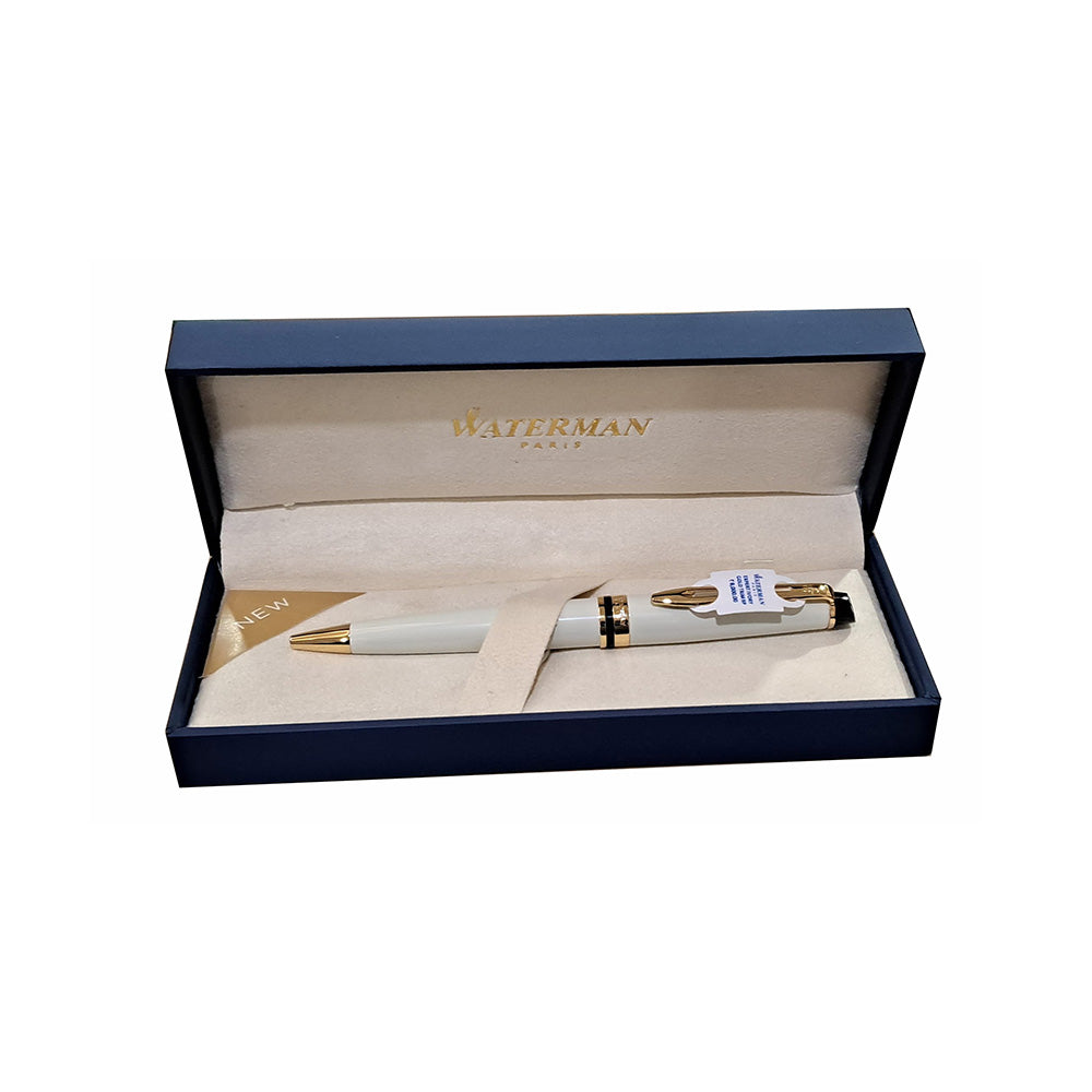 Waterman Expert Shiny Ivory GT Ballpoint Pen