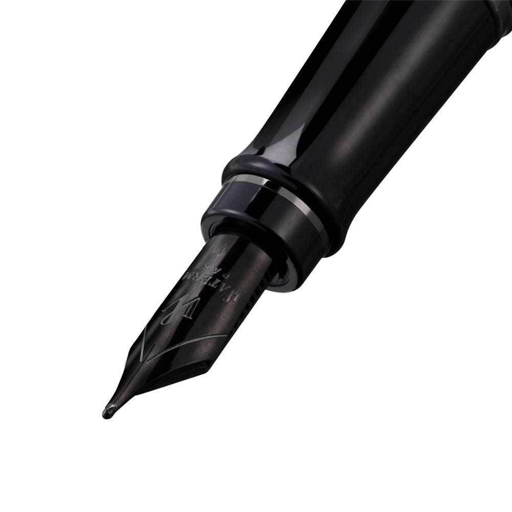 Waterman Expert Metallic Rose Gold Lacquer with Ruthenium Trim Fountain Pen