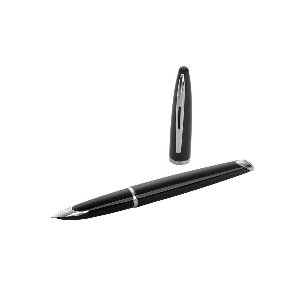 Waterman Carene Black Sea ST Fountain Pen – 18Kt Gold Rhodium-Plated Nib