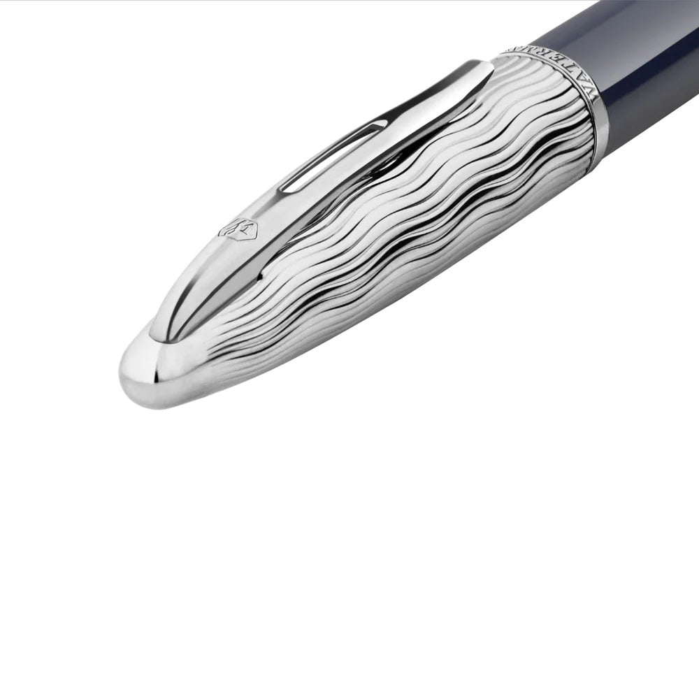 Waterman Carene L’essence Du Bleu CT Fountain Pen- 18Kt Gold Rhodium-Plated Nib