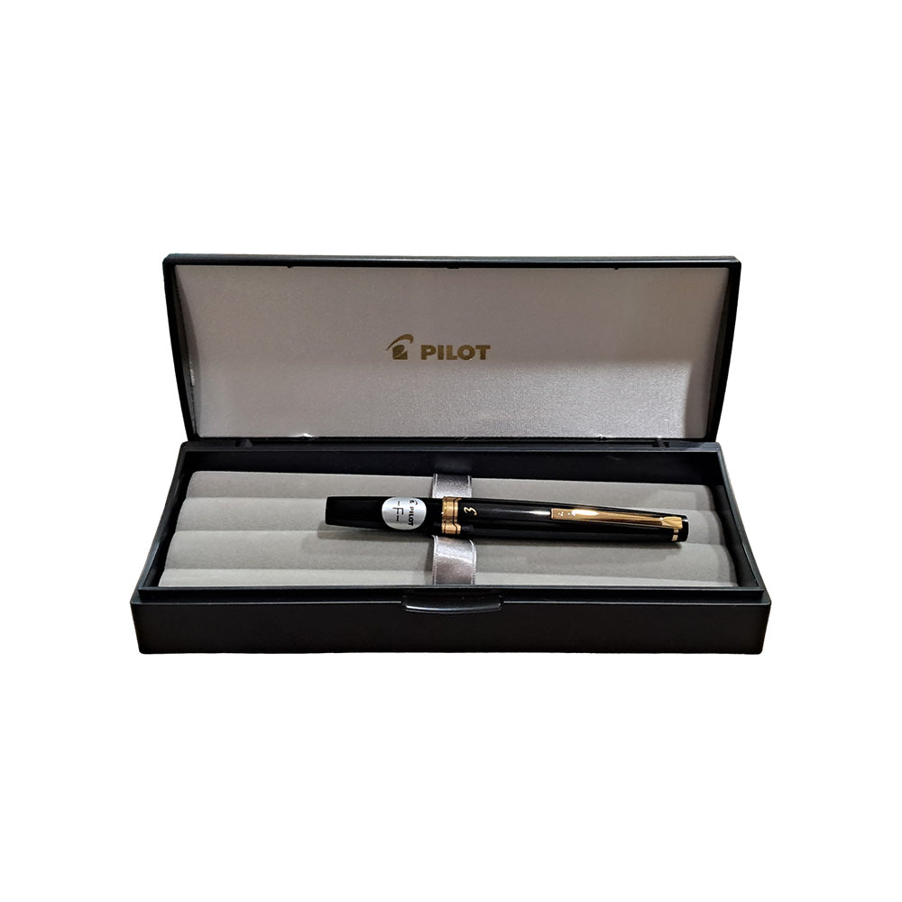 Pilot Elite 95s Black Resin with GT Fountain Pen – 14Kt Gold Nib