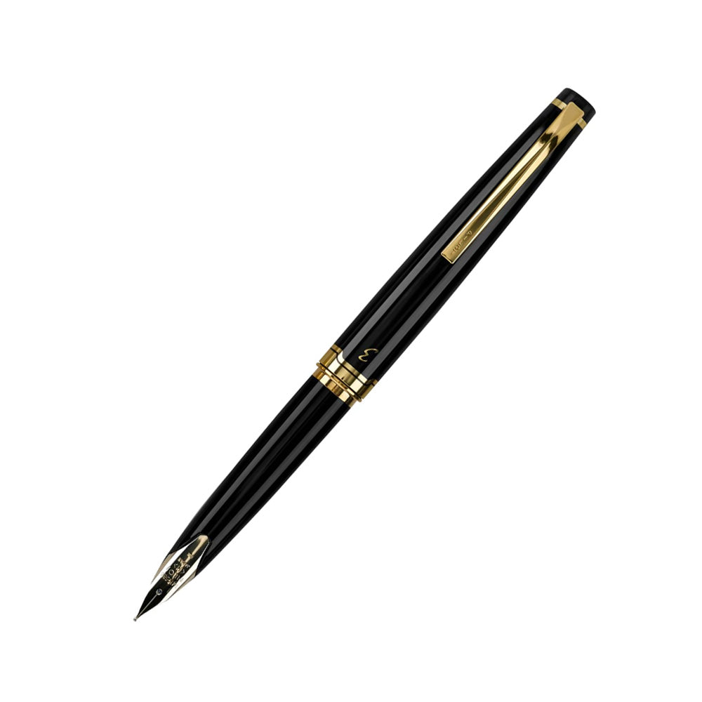 Pilot Elite 95s Black Resin with GT Fountain Pen – 14Kt Gold Nib